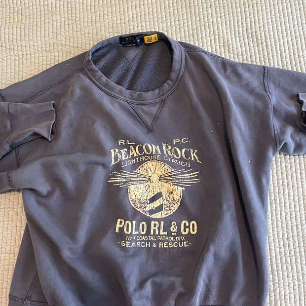 폴로 빈티지 스웻셔츠 m