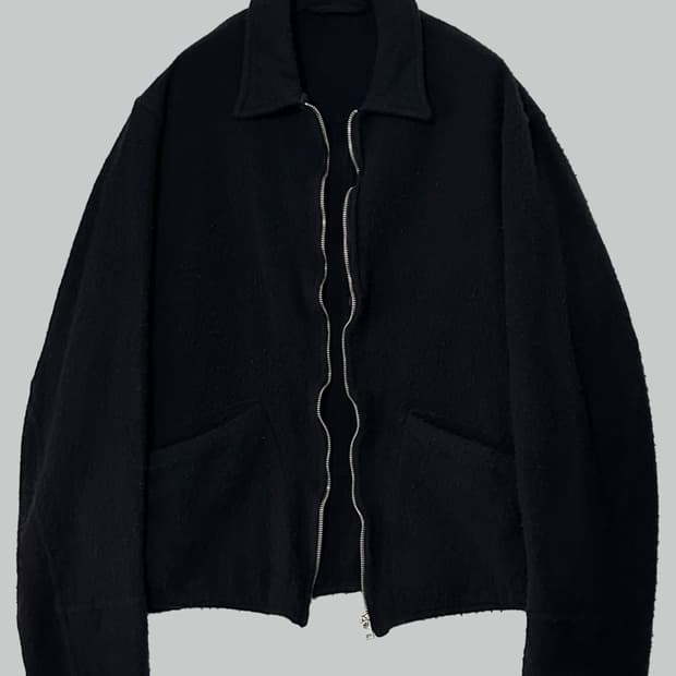 (구매)코모리 축융울 자켓 블랙 2