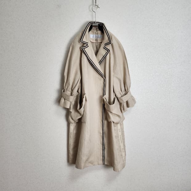 손정완 린넨100% 코트55 66