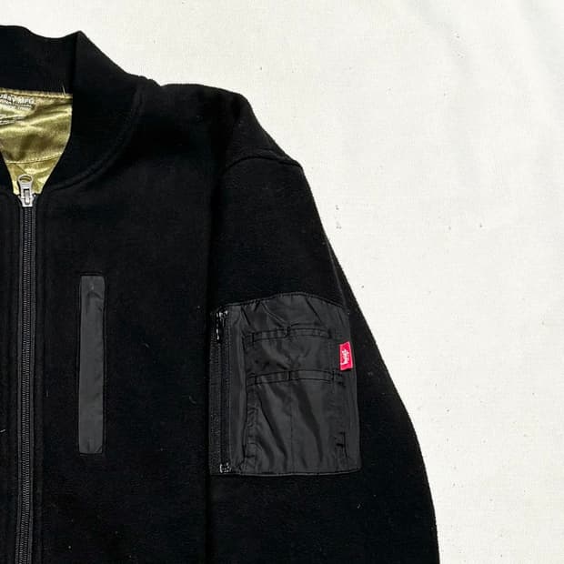 S 스투시 유틸리티 항공점퍼 플리스