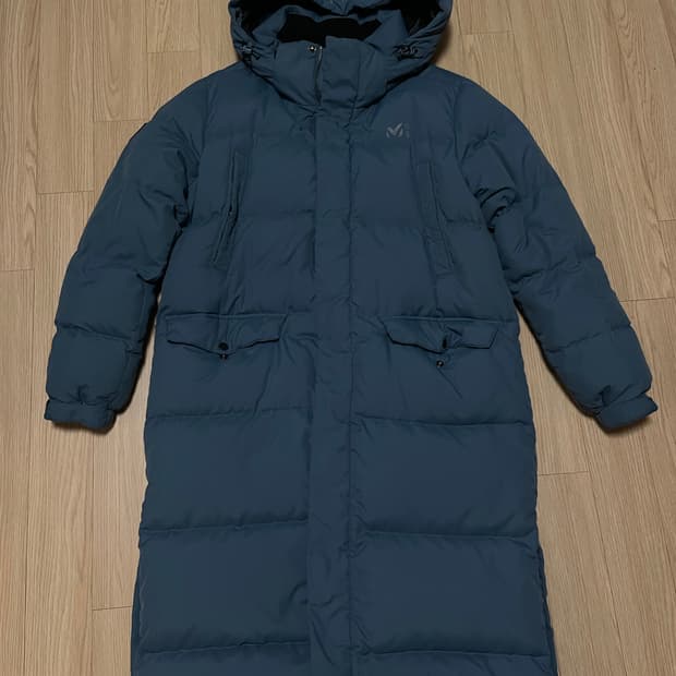 밀레 오리털 롱패딩