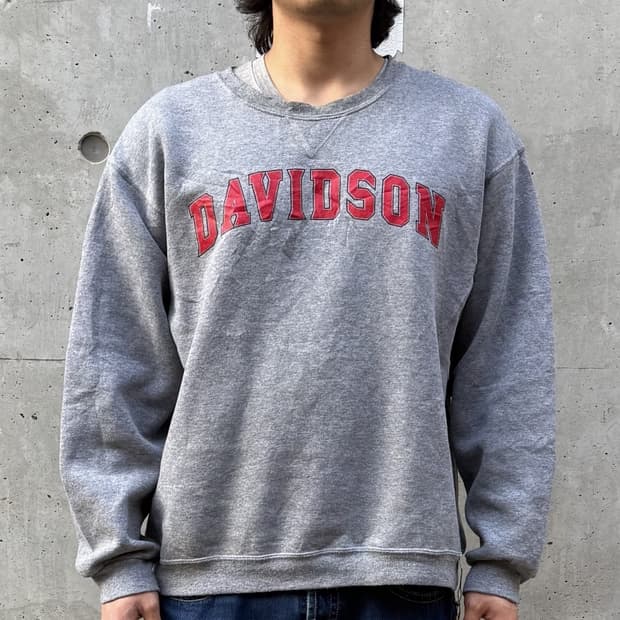 2000s 러셀 데이비슨 스웻셔츠 