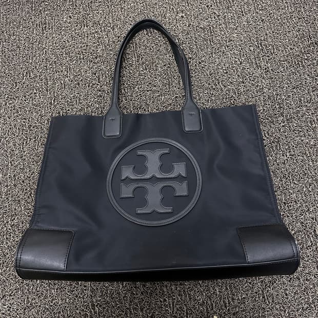 토리버치 엘라 스네이크 여성 토트백 숄더백 블랙