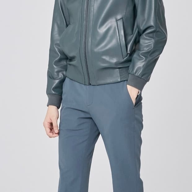 마인드 브릿지 양가죽 후드 자켓 105(L)