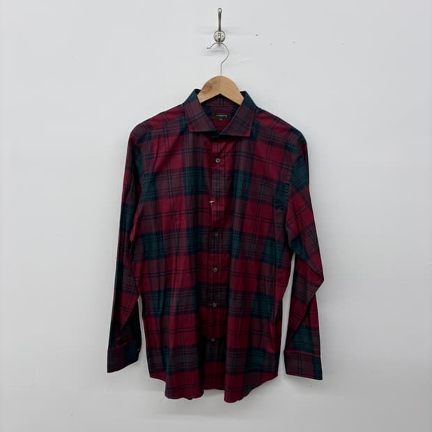 MACKINTOSH 체크 긴팔 셔츠 남성 L