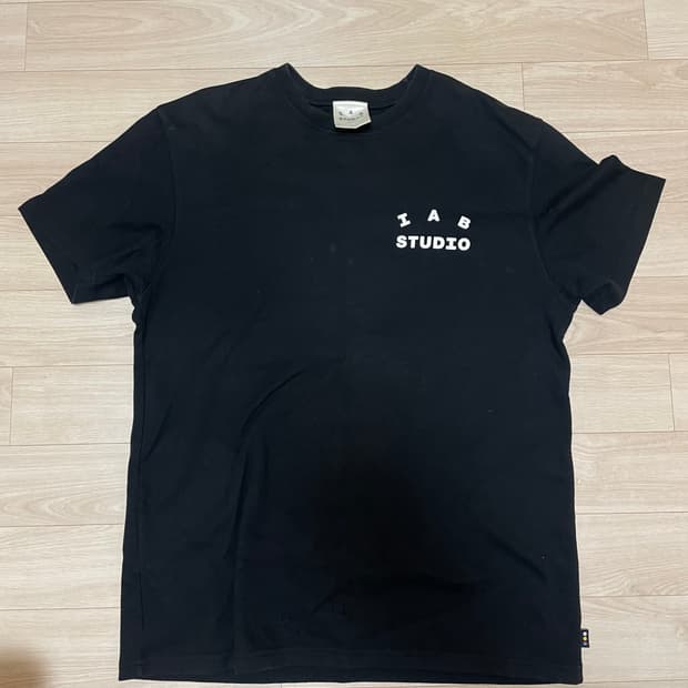 아이앱스튜디오 반팔 블랙 라지L