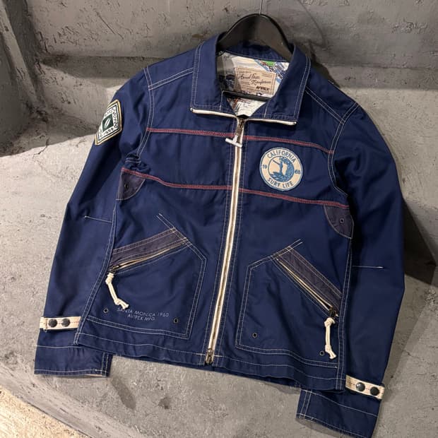 아비렉스 밀리터리 산타모니카 투웨이 자켓