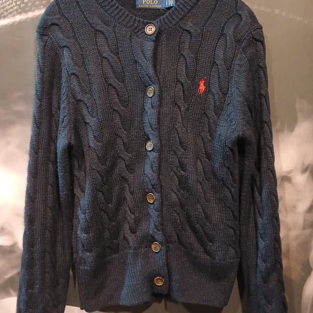 폴로 랄프로렌 네이비 가디건