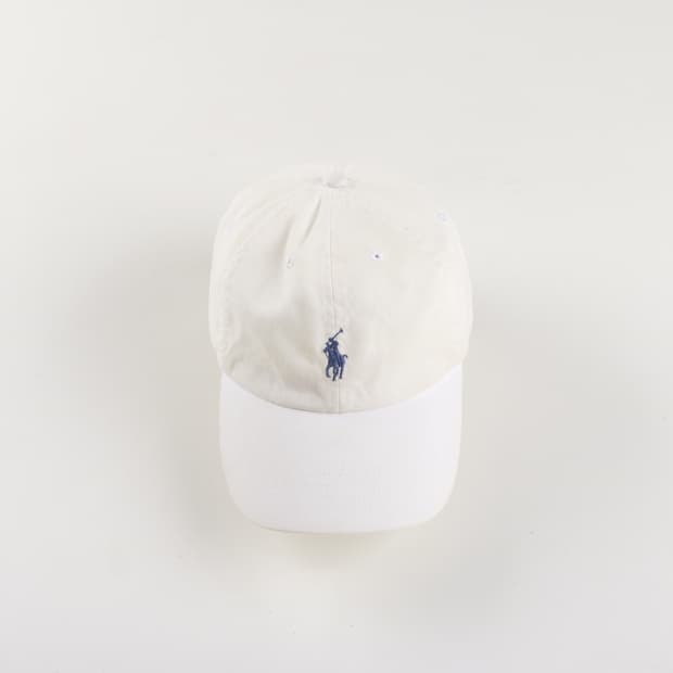 폴로 랄프로렌 가죽 스트랩 볼캡 모자