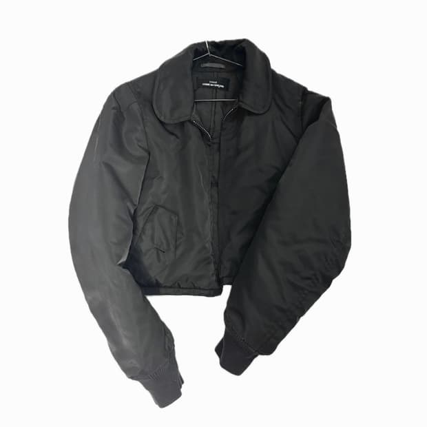 tricot collar jacket