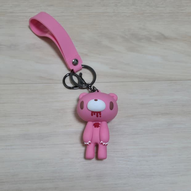 글루미 베어 핑크 키링