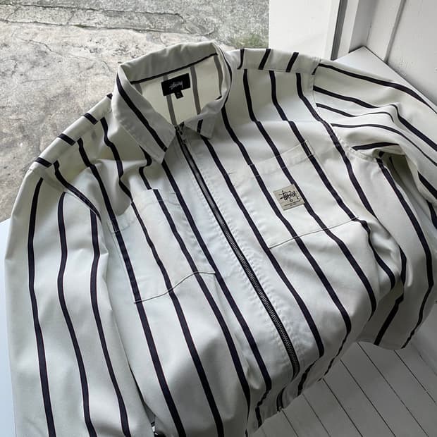 [Stussy] 스트라이프 자켓