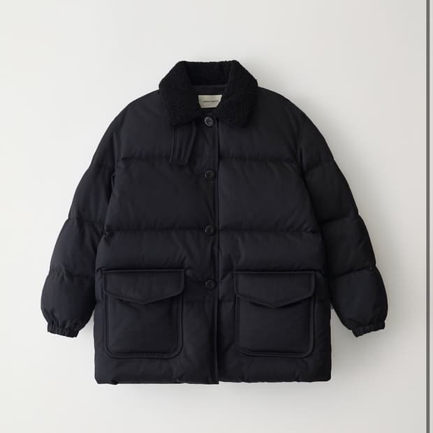 낫띵리튼 모티 패딩 블랙