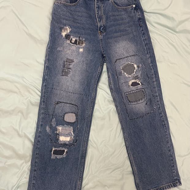 파르티멘토 벨라 패치워크 데님