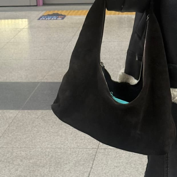 마지셔우드 호보 라지 숄더백 스웨이드 가방