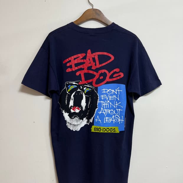 빈티지 90's Big Dogs 빅독스 반팔티