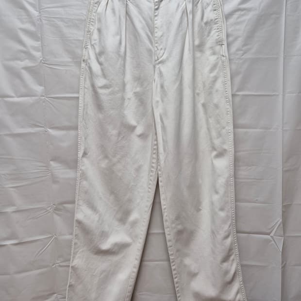 90's usa 폴로 치노 화이트