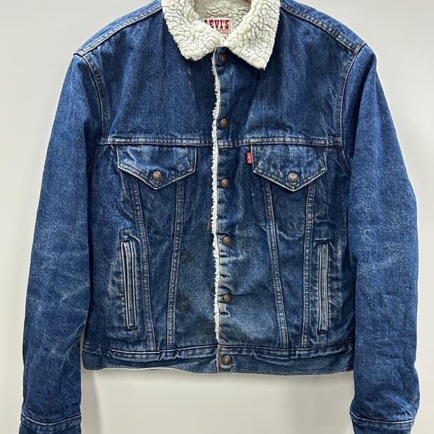 리바이스 데님 쉐르파 자켓
