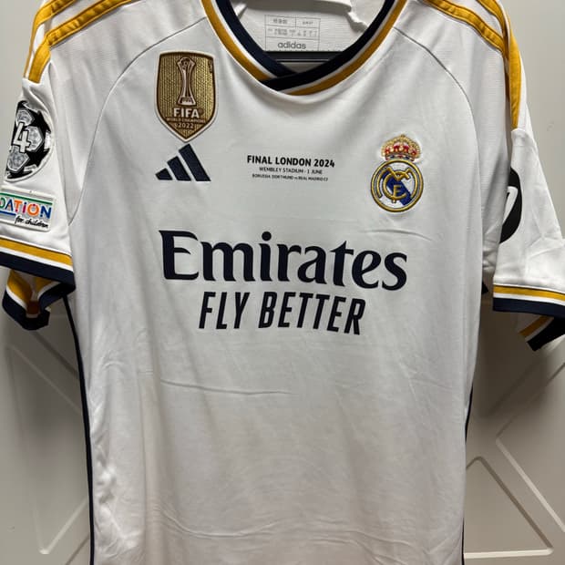 23-24 레알 마드리드 토니 크로스 유니폼
