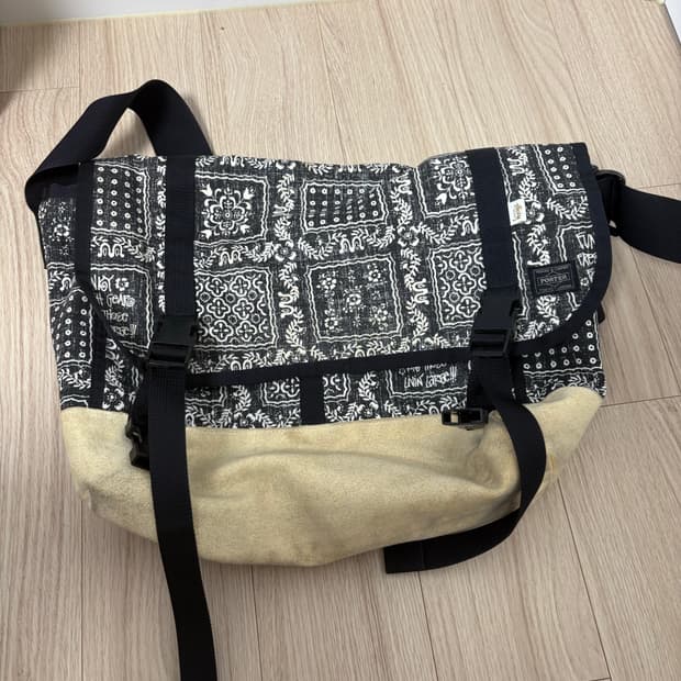 요시다포터X스투시X레인스푸너 메신저백