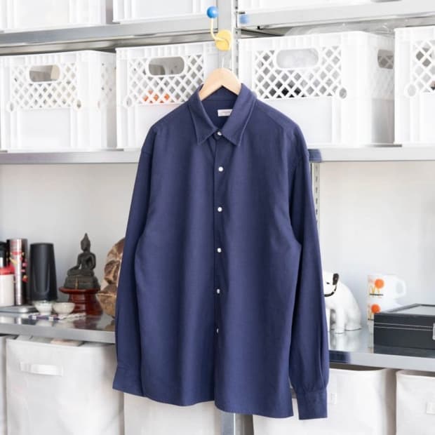 everyworn Heavy Twill Overshirt (Purple)