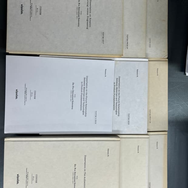 VISVIM 올드비즈빔 카다로그 아카이브세트 2006-2010년