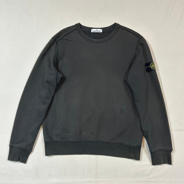 XL) 스톤아일랜드 와펜 맨투맨 스웨트셔츠 정품