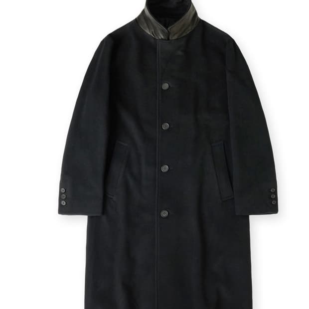 (L)해칭룸 코트 Hatchingroom chesterfield coat