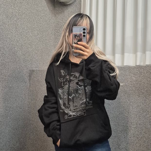 GLACK BLACK HOODIE