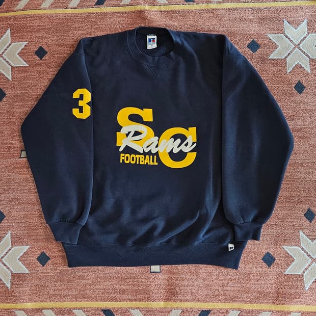 90s 러셀 레터링 스웻