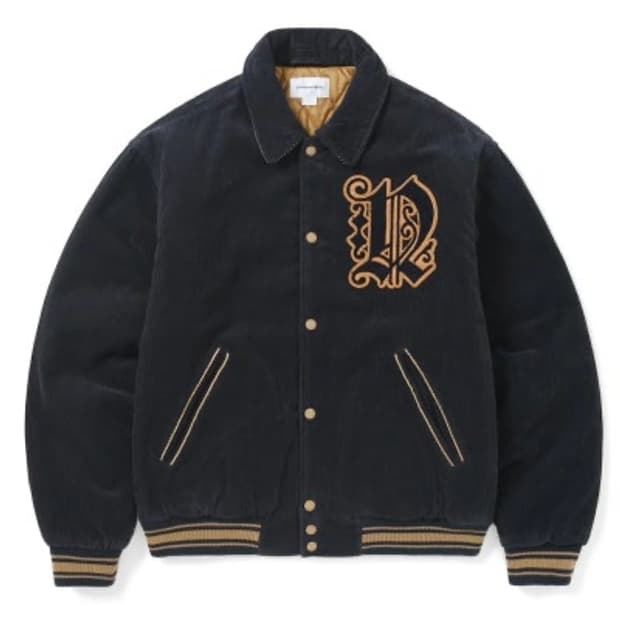 디스이즈네버댓 포르투나 코듀로이 바시티 자켓