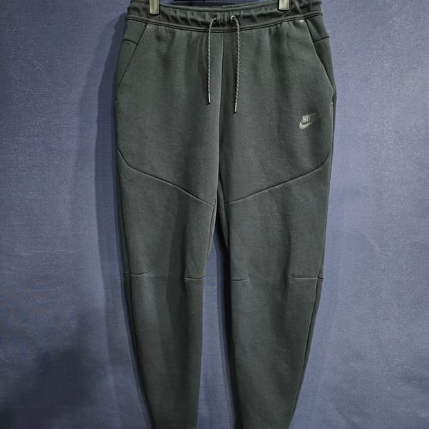 나이키 블랙차콜 남성 슬림핏 허리 30~32 기모 조거팬츠 