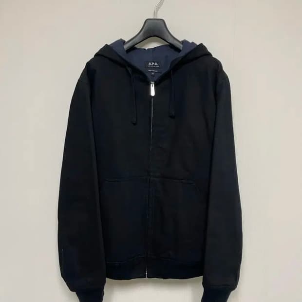 [M] 아페쎄 후드집업 A.P.C. 블랙 자켓