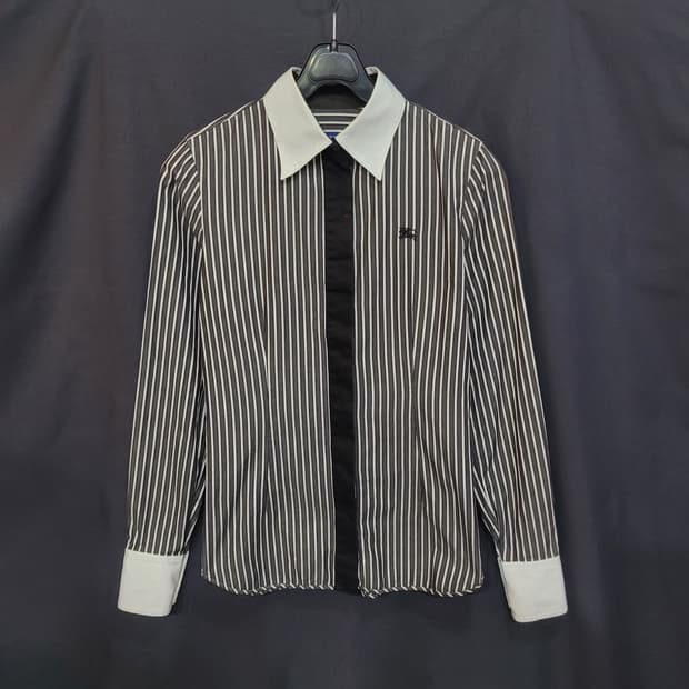 Burberry 버버리 빈티지 자수로고 백로고 셔츠