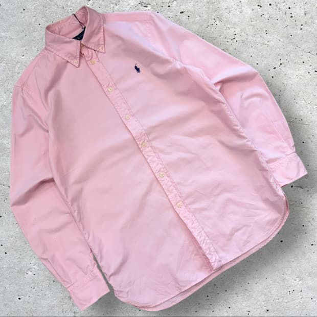 [S] 폴로 랄프로렌 핑크 셔츠 남방 C240