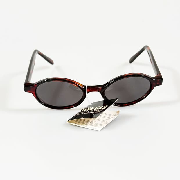 90s FIRE GAS 토터스쉘 볼드 라운드 빈티지 선글라스