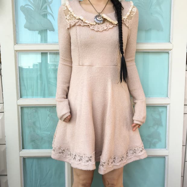 Liz lisa knit onepiece