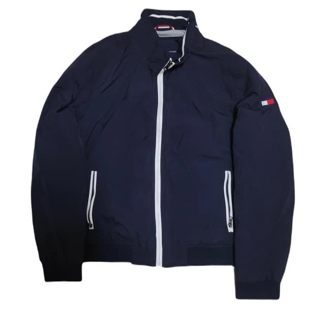 타미힐피거 블루종 자켓