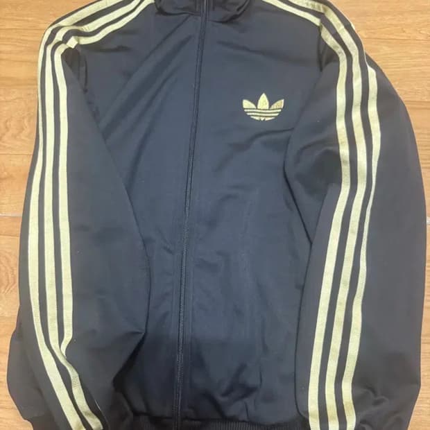 아디다스 파이어버드 트랙탑 골드 L