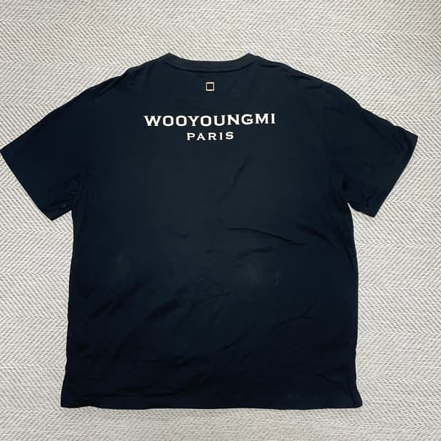 (52)우영미 백로고 티셔츠