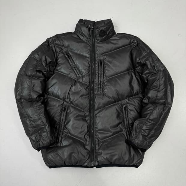 디젤 Y2K 바이커 경량패딩 카키