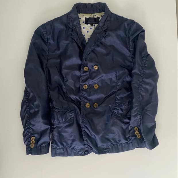 꼼데가르송 트리콧 더블 자켓 M