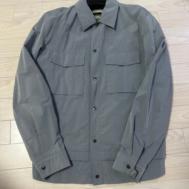 솔리드옴므 셔츠 자켓 52사이즈