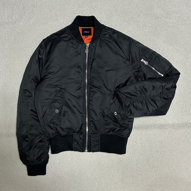 여성 크롭 항공점퍼