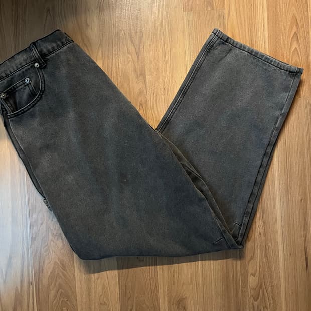 낫포너드 흑청 카펜터 데님 L