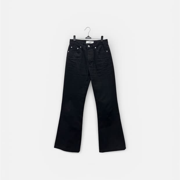 노티아 Notia 부츠컷 블랙 데님팬츠 청바지 S