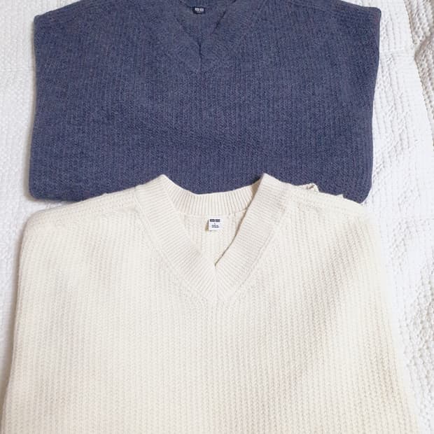 유니클로 v넥 새상품