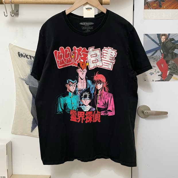vtg 유유백서 오피셜 티셔츠 (L)