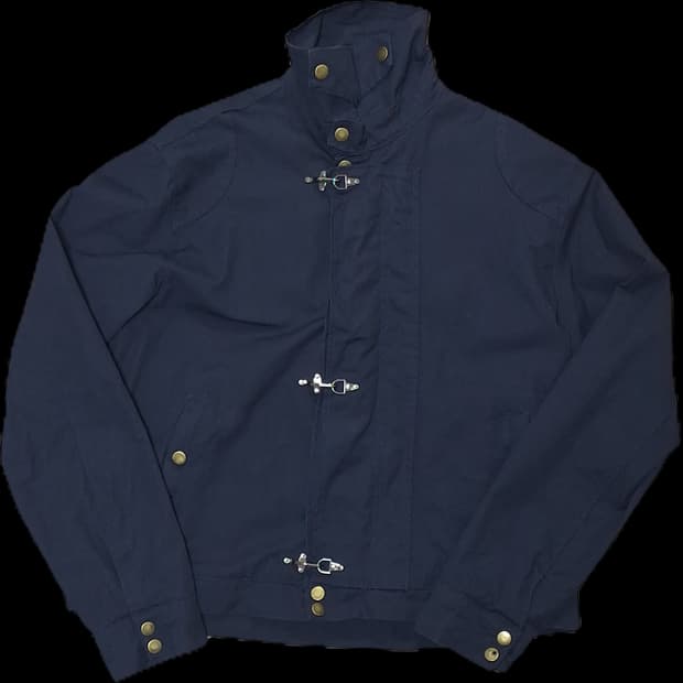 버클 자켓 네이비 M