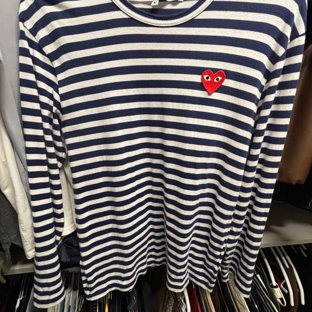 꼼데가르송 롱슬리브